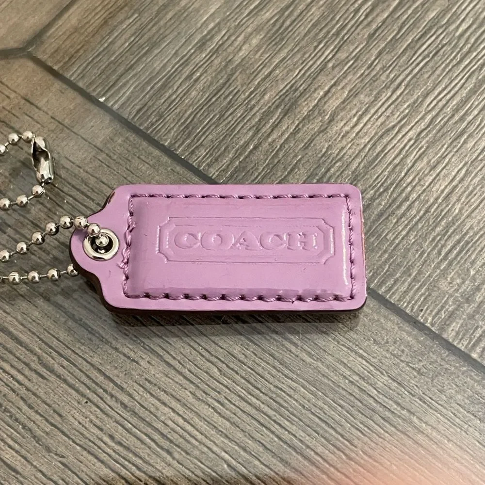 Coach Signature Stripe Hipster Slim Duffle Crossbody Purple - Lavender Hangtag